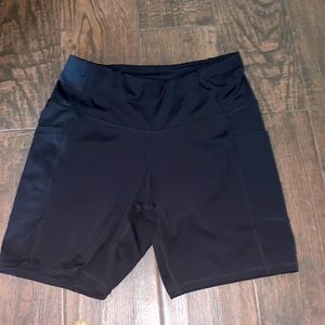 Black Bike Shorts - All in Motion (Target)